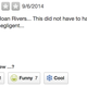 Illustration for article titled While Celebs Attend Joan Rivers' Funeral, Fans Slam Clinic's Yelp Page